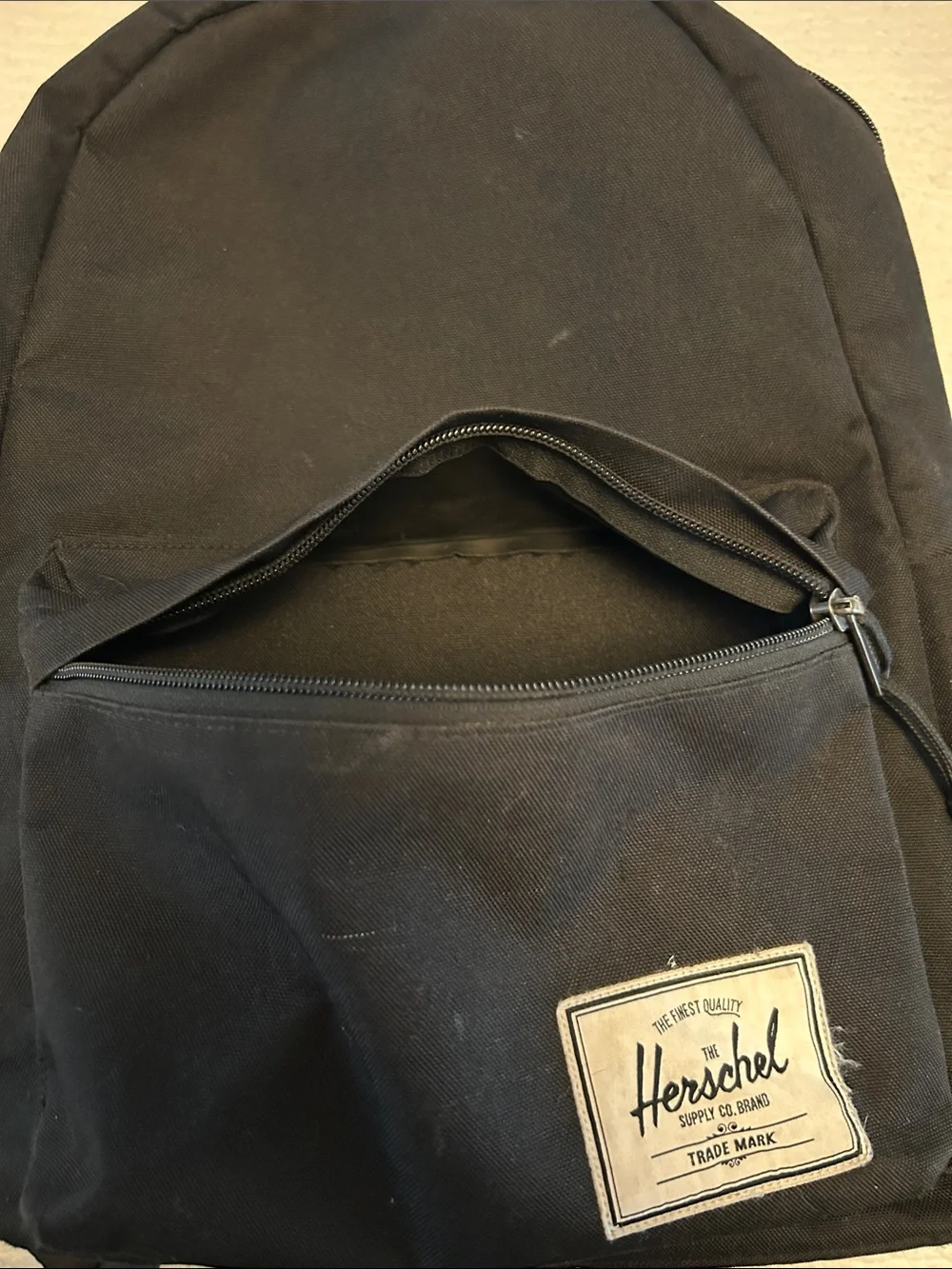 Herschel Supply Company black backpack